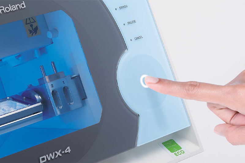 Compact Dental Mill Features | DWX-4 | Roland DG